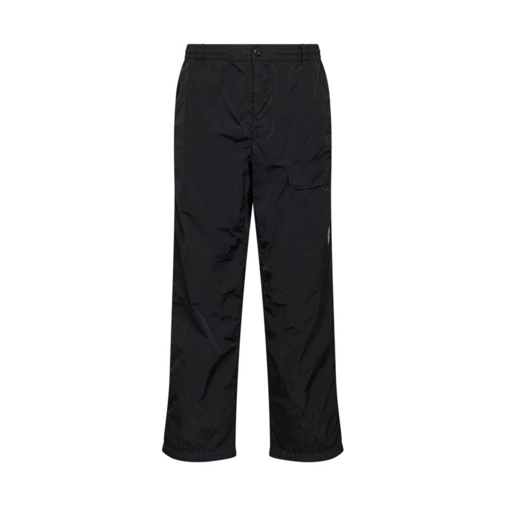 Cp Company Men Black Chrome-R Lens Cargo Trousers